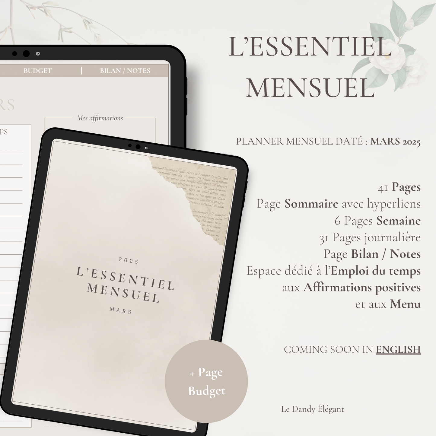 L’essentiel Mensuel - Le Dandy Élégant